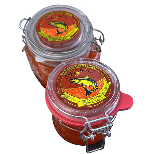 красная икра банки